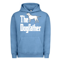 Pigment Pebble Blue the dogfather Urban Hoodie - linhVisuals