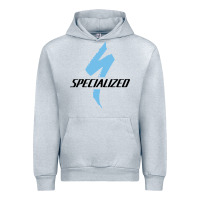 Heather Grey Specialized Bikes Bicycle Urban Hoodie - linhVisuals