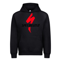 Black Specialized Bikes Bicycle Urban Hoodie - linhVisuals