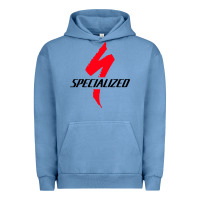 Pigment Pebble Blue Specialized Bikes Bicycle Urban Hoodie - linhVisuals