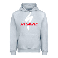 Heather Grey Specialized Bikes Bicycle Urban Hoodie - linhVisuals