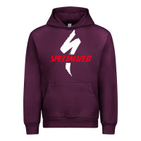 Mauve Wine Specialized Bikes Bicycle Urban Hoodie - linhVisuals