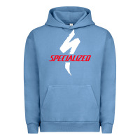 Pigment Pebble Blue Specialized Bikes Bicycle Urban Hoodie - linhVisuals