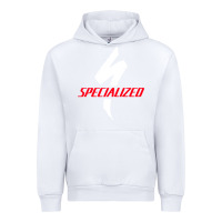 White Specialized Bikes Bicycle Urban Hoodie - linhVisuals