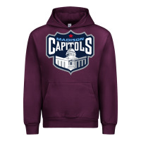 Mauve Wine madison capitols Urban Hoodie - linhVisuals