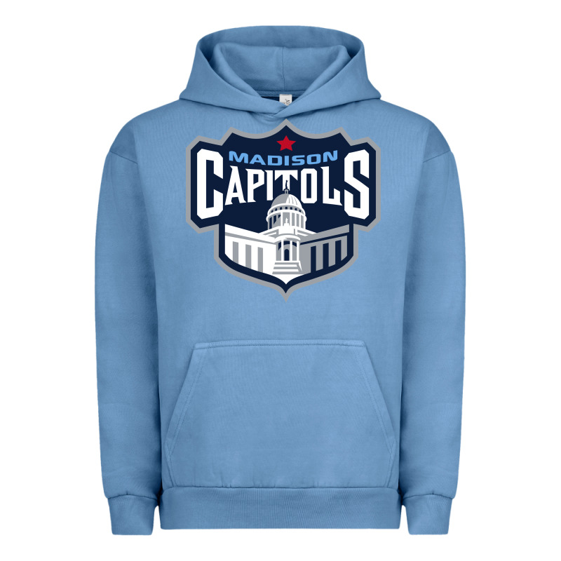 Madison Capitols Urban Hoodie by linhVisuals | Teevron