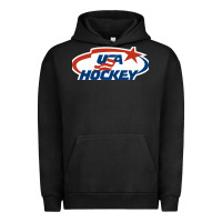 Pigment Black usa hockey Urban Hoodie - linhVisuals