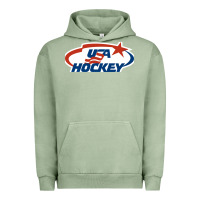 Pigment Oil Green usa hockey Urban Hoodie - linhVisuals