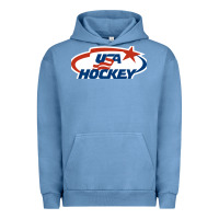Pigment Pebble Blue usa hockey Urban Hoodie - linhVisuals