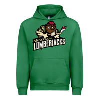 Emerald muskegon lumberjacks dc143c Urban Hoodie - linhVisuals
