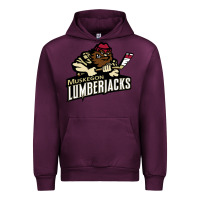 Mauve Wine muskegon lumberjacks dc143c Urban Hoodie - linhVisuals