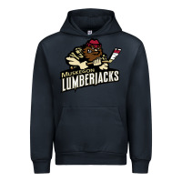 Navy muskegon lumberjacks dc143c Urban Hoodie - linhVisuals