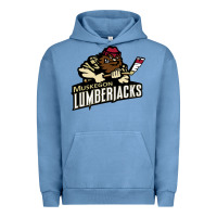 Pigment Pebble Blue muskegon lumberjacks dc143c Urban Hoodie - linhVisuals