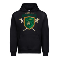 Black sioux city musketeers Urban Hoodie - linhVisuals