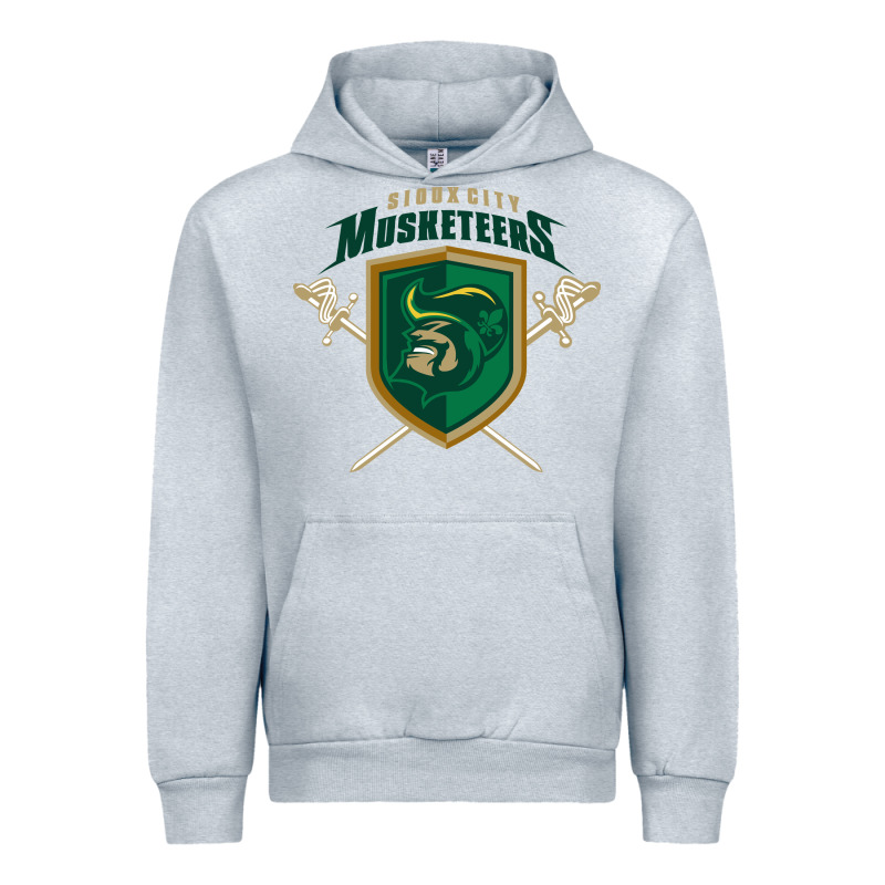 Sioux City Musketeers Urban Hoodie by linhVisuals | Teevron