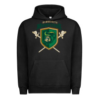 Pigment Black sioux city musketeers Urban Hoodie - linhVisuals
