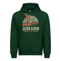 Forest Green Jason Aldean Urban Hoodie - linhVisuals
