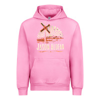 Fuchsia Pink Jason Aldean Urban Hoodie - linhVisuals