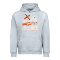 Heather Grey Jason Aldean Urban Hoodie - linhVisuals