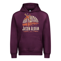 Mauve Wine Jason Aldean Urban Hoodie - linhVisuals
