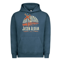 Pigment Midnight Navy Jason Aldean Urban Hoodie - linhVisuals