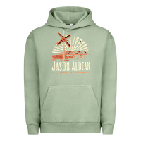 Pigment Oil Green Jason Aldean Urban Hoodie - linhVisuals