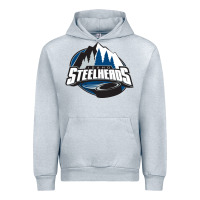 Heather Grey idaho steelheads mountain Urban Hoodie - linhVisuals