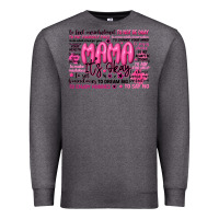 Charcoal Heather mama its okay typography Premium Sweatshirt - JahusDesignShop