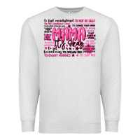 Oatmeal Heather mama its okay typography Premium Sweatshirt - JahusDesignShop