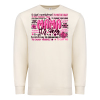 Sandshell mama its okay typography Premium Sweatshirt - JahusDesignShop
