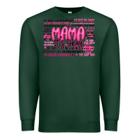 Sports Green mama its okay typography Premium Sweatshirt - JahusDesignShop