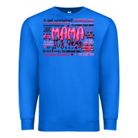 True Royal mama its okay typography Premium Sweatshirt - JahusDesignShop
