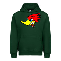 Forest Green woody woodpecker tshirt Urban Hoodie - linhVisuals