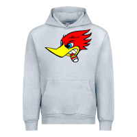 Heather Grey woody woodpecker tshirt Urban Hoodie - linhVisuals