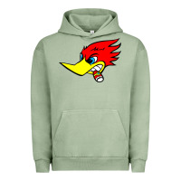 Pigment Oil Green woody woodpecker tshirt Urban Hoodie - linhVisuals