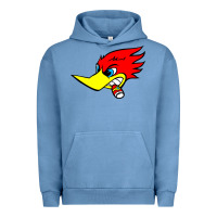 Pigment Pebble Blue woody woodpecker tshirt Urban Hoodie - linhVisuals