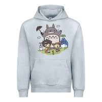 Heather Grey totorooo tshirt Urban Hoodie - linhVisuals