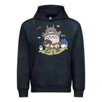 Navy totorooo tshirt Urban Hoodie - linhVisuals