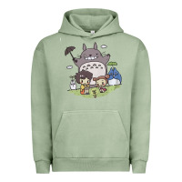 Pigment Oil Green totorooo tshirt Urban Hoodie - linhVisuals