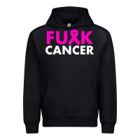 Black fck cancer Urban Hoodie - linhVisuals