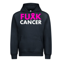 Navy fck cancer Urban Hoodie - linhVisuals