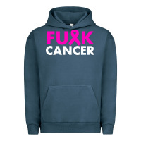 Pigment Midnight Navy fck cancer Urban Hoodie - linhVisuals