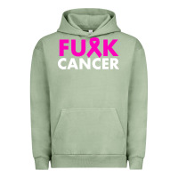 Pigment Oil Green fck cancer Urban Hoodie - linhVisuals