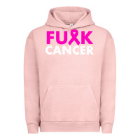 Pigment Salmon fck cancer Urban Hoodie - linhVisuals