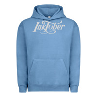 Pigment Pebble Blue inktober t shirt Urban Hoodie - linhVisuals