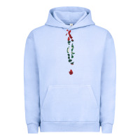 Pigment Grape Ice Maldives Map Flag Drawing Line Art Urban Hoodie - linhVisuals