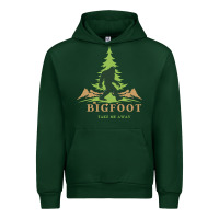 Forest Green bigfoot t  shirt bigfoot take me away t  shirt Urban Hoodie - linhVisuals