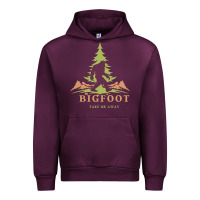 Mauve Wine bigfoot t  shirt bigfoot take me away t  shirt Urban Hoodie - linhVisuals