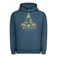 Pigment Midnight Navy bigfoot t  shirt bigfoot take me away t  shirt Urban Hoodie - linhVisuals