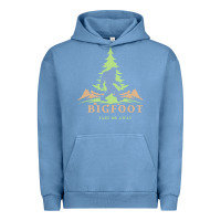 Pigment Pebble Blue bigfoot t  shirt bigfoot take me away t  shirt Urban Hoodie - linhVisuals